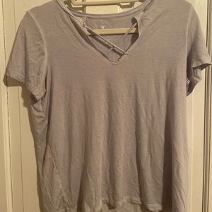 Light purple American Eagle top